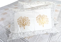 Doppelganger Homes Autumn Trees Double Bed sheet