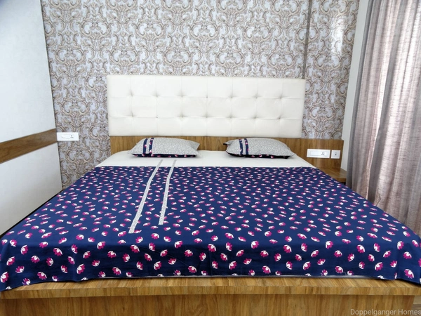 Doppelganger Homes Flower bed Designer Double Bed Sheet
