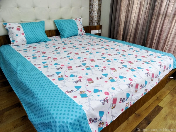 Doppelganger Homes Tailor Mouse Kids' Double Bed Sheet