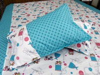 Doppelganger Homes Tailor Mouse Kids' Double Bed Sheet