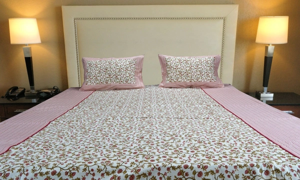 Doppelganger Homes Pink Climber Double Bed sheet