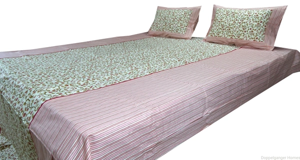 Doppelganger Homes Pink Climber Double Bed sheet