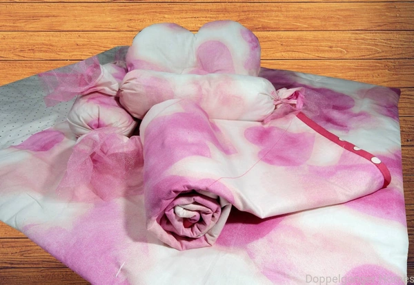 Doppelganger Homes Heart of Pink Infant Bedding Set