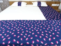 Doppelganger Homes Floral edge Designer Double Bed Sheet