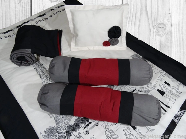 Doppelganger Homes EiffeI Tower Infant Bedding Set