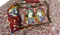 Doppelganger Homes Nawab Double Bedsheet