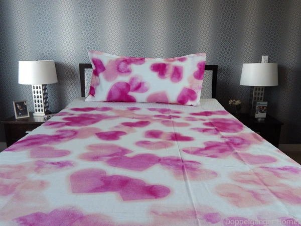 Doppelganger Homes Heart of Pink Bed in a Bag