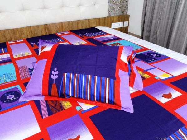 Doppelganger Homes "Bird on Window Ledge" Double Bed sheet