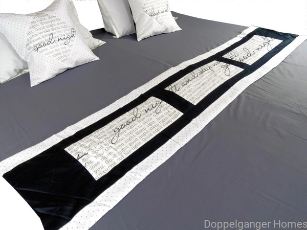 Doppelganger Homes Bed Runner Set (3 Pcs)