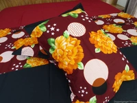Doppelganger Homes Floral Circle Designer Double Bed Sheet