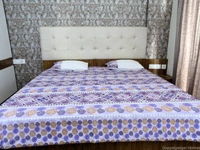 Doppelganger Homes Purple Floral Double Bed Sheet