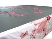 Doppelganger Homes Floral Wreath Double Bed Sheet