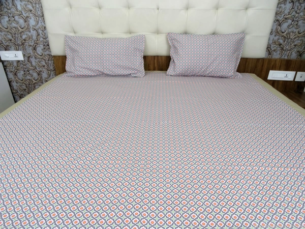 Doppelganger Homes Moroccan pattern Double Bed Sheet