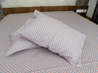 Doppelganger Homes Moroccan pattern Double Bed Sheet