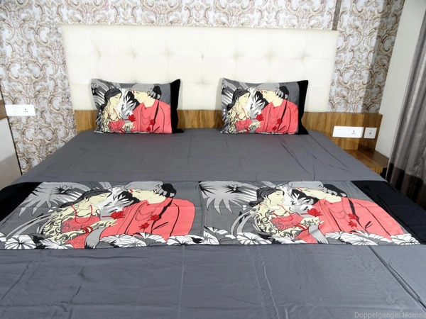 Doppelganger Homes Soulmates Double Bed sheet set