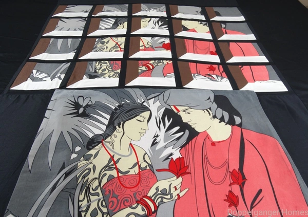 Doppelganger Homes Attic Window - Soulmate Bed Cover