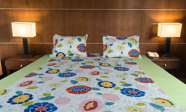 Doppelganger Homes Color Palette Double Bed Sheet