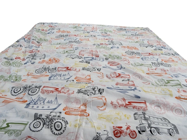 Doppelganger Homes Vehicle Single Duvet (Blanket Cover)