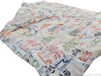 Doppelganger Homes Vehicle Single Duvet (Blanket Cover)