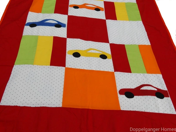 Doppelganger Homes Race Track KIDS Single Dohar