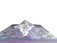 Doppelganger Homes Flower Basket Double Bed Sheet