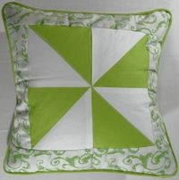 Doppelganger Homes Pin Wheel Cushion Cover Set Of 3 PCS