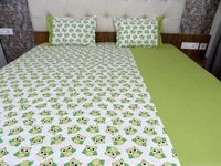 Doppelganger Homes Cute Double Bed Sheet