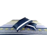 Doppelganger Homes Geometrical Pattern Double Bed Sheet