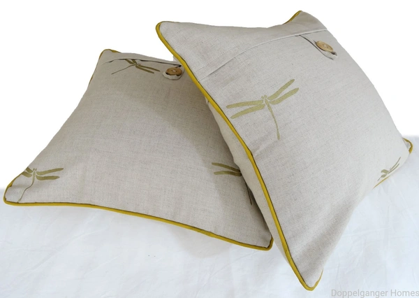 Doppelganger Homes Dragon Fly Cushion Cover Set