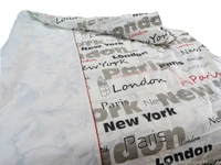 Doppelganger Homes New York Single Duvet (Blanket Cover)