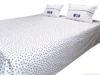 Doppelganger Homes “HIS-HER” Double Bed sheet