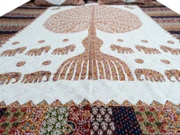 Doppelganger Homes "Tree of Life" Printed Double Bed Sheet