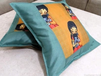 Doppelganger Homes 2pcs Designer Cushion cover Set