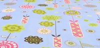 Doppelganger Homes Blue Blossom Single Bedsheet