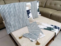 Doppelganger Homes 5 Pcs Designer Cushion cover and Runner Set