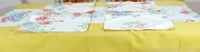 Doppelganger Homes 6 Seater Cotton Table Cover Set (7 PCS)-1