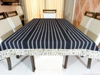 Doppelganger Homes Warli Cotton Dining Table Cover