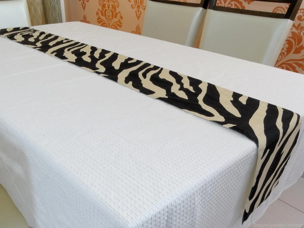 Doppelganger Homes Cotton Dining Table Runner-32