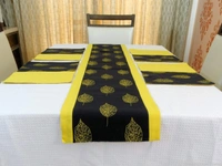 Doppelganger Homes Table runner and Placemats set (7PCS)-29