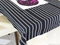 Doppelganger Homes 6 Seater Designer Japanese Doll Cotton Dining Table Cover-6