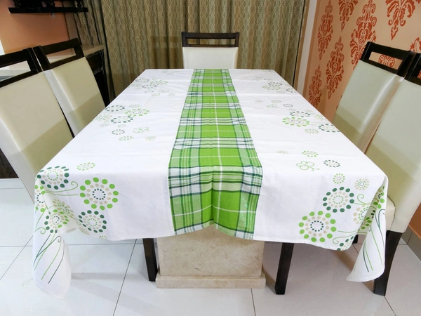 Doppelganger Homes 6 Seater Cotton Table Cover Set