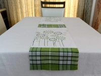 Doppelganger Homes Cotton Dining Table Runner