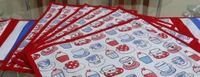 Doppelganger Homes Cup Saucer Table runner (7PCS)