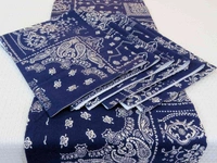 Doppelganger Homes Cotton Dining Table Cover, Runner & Placemat set (8PCS)-38