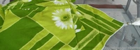Doppelganger Homes Green Gerbera Table Runner (7PCS)-5