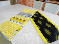 Doppelganger Homes "Falling leaf" Cotton Table Runner-18
