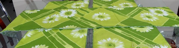 Green Gerbera Table Runner (7PCS)-4