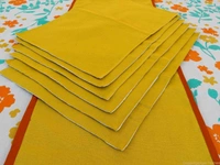 Doppelganger Homes Cotton Dining Table Cover, Runner & Placemat set (8PCS)-50
