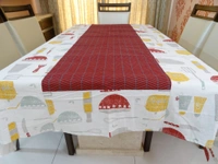 Doppelganger Homes Designer Table Cover 6 Seater Cotton-26