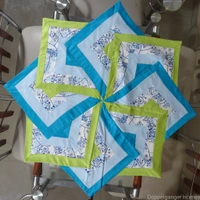 Doppelganger Homes Swastik Table Runner (7PCS)